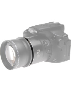 Adaptador de tubo de lente 67mm Bower para Canon PowerShot 2