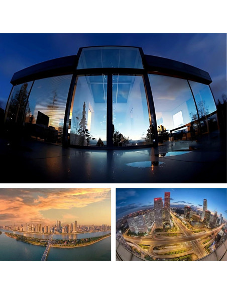 Lente Ojo de Pez Gran Angular 0.3X Ciciglow 72mm HD