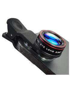 Lente de Cámara Ojo de Pez ULVEOL para iPhone 235 HD 3 en 1