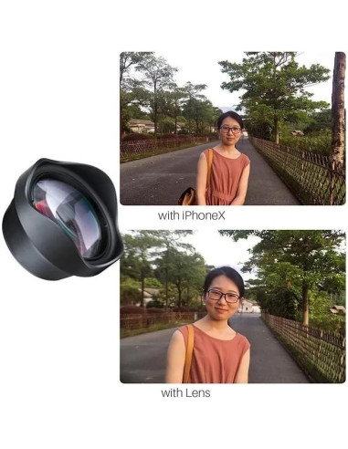 Lente Telefoto 65mm Leshareselect para iPhone y Android