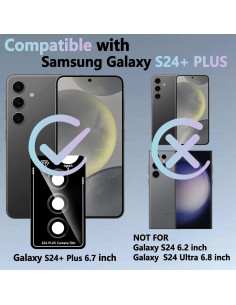 Protector de Lente de Cámara MONASAY para Galaxy S24+ 6.7" 2