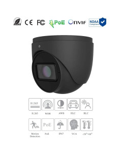 Cámara de Seguridad Turret ENS 5MP IR IP67 Zoom Motorizado 2