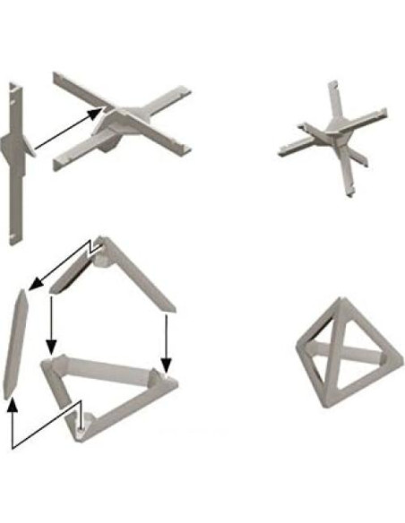 Obstáculos Antitanque Warlord 1:56 WWII Diorama 30x20 cm