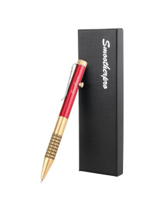 Bolígrafo Smootherpro Rojo de Gel con Tinta Negra 0.5mm