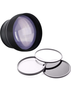 Lente Telefoto 2.2X Digital Nc para Sony Alpha 49-72mm 2