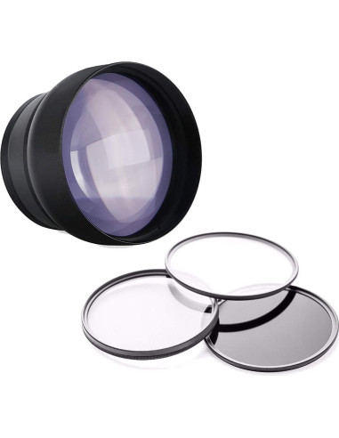 Lente Telefoto 2.2X Digital Nc para Sony Alpha 49-72mm