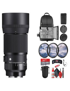 Lente Sigma 105mm f/2.8 DG DN Macro Art para Sony E + Accesorios