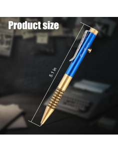 Bolígrafo Smootherpro Rojo de Gel con Tinta Negra 0.5mm 2