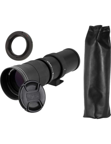 Lente Telefoto Manual Commander Optics 420-800mm f/8 Nikon F Lente Telefoto Manual Commander Optics 420-800mm f/8 Nikon F