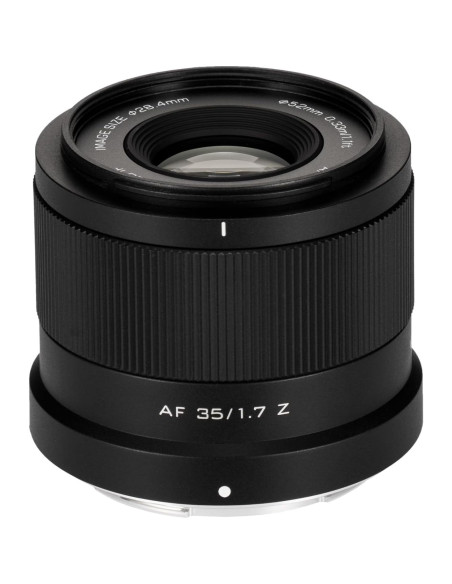 Lente VILTROX 35mm F1.7 Autofoco Montura Z para Cámaras