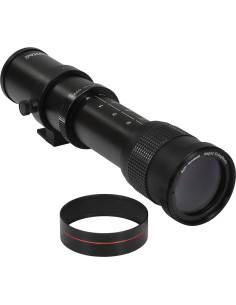 Teleobjetivo Zoom Manual Vivitar 420-800mm f/8.3 para Canon 2