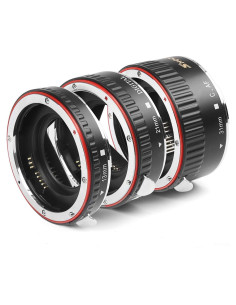 Juego de Tubos de Extensión Macro SHOOT para Canon EOS 13mm 21mm 31mm