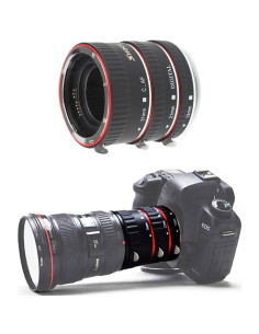 Juego de Tubos de Extensión Macro SHOOT para Canon EOS 13mm 21mm 31mm 2