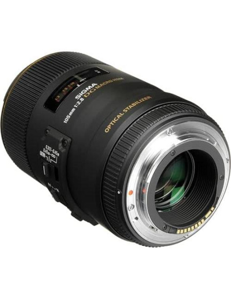 Lente Macro Sigma 105mm f/2.8 EX DG OS HSM para Canon con Kit Lente Macro Sigma 105mm f/2.8 EX DG OS HSM para Canon con Kit