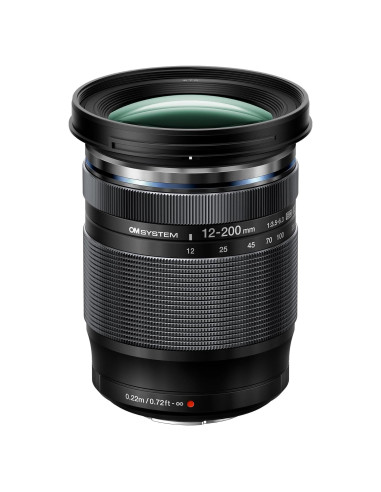 Lente OM SYSTEM M.Zuiko 12-200mm F3.5-6.3 Micro Cuatro Tercios