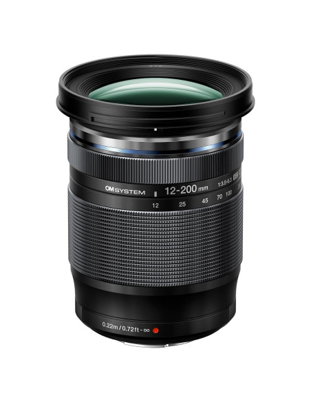 Lente OM SYSTEM M.Zuiko 12-200mm F3.5-6.3 Micro Cuatro Tercios