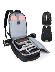 Mochila para cámara SDYSM 5619 Impermeable 30L para DSLR y Laptop 14"