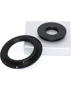 Adaptador Macro Nikon AI para Lente de Microscopio 20mm 2