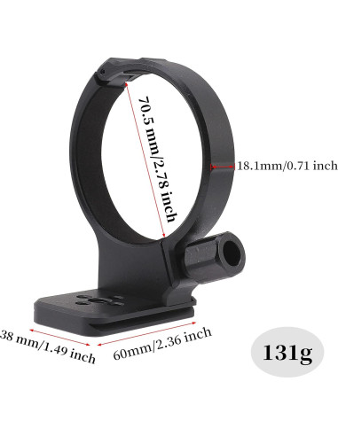 Anillo de Montaje de Trípode ZCTL 71 mm para Sigma APO 70-200mm