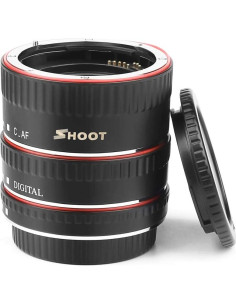 Tubo de Extensión Macro Automático Dingfeng para Canon EOS - 3 Piezas 2