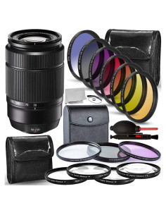 Lente FUJIFILM XC 50-230mm f/4.5-6.7 OIS II + 17 Accesorios