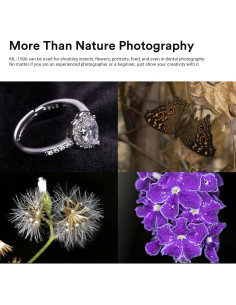 Flash Anular Macro Godox ML150II 420g Luz GN12 5800K-200K 2