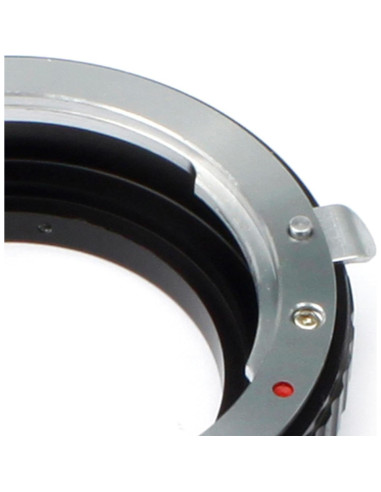 Adaptador de anillo de lente ZEZEFUFU Pentax K a Nikon F