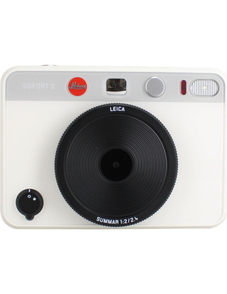 Cámara Instantánea Híbrida Leica SOFORT 2 Blanca + 128GB