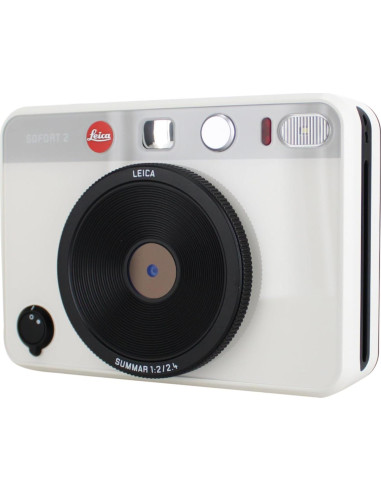 Cámara Instantánea Híbrida Leica SOFORT 2 Blanca + 128GB