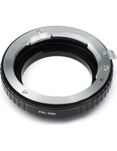 Adaptador de anillo de lente ZEZEFUFU Pentax K a Nikon F