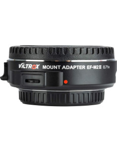 Adaptador Viltrox EF-M2 II 0.71x para Lentes Canon EF a M4/3 2