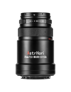 Lente Macro 7artisans AstrHori 25mm F2.8 para Sony E