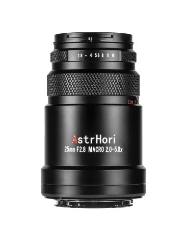 Lente Macro 7artisans AstrHori 25mm F2.8 para Sony E