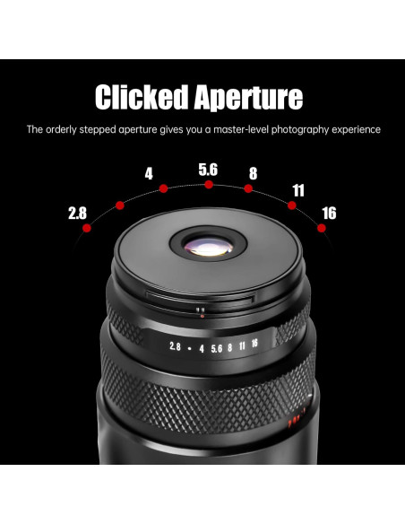 Lente Macro 7artisans AstrHori 25mm F2.8 para Sony E