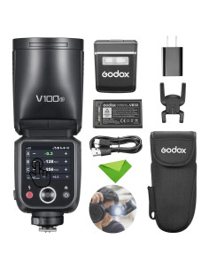 Flash Godox V100S para Sony TTL 100Ws Inalámbrico 2.4G