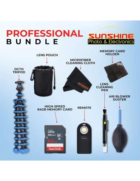 Objetivo Sigma 30mm F1.4 DC DN para Sony E + Paquete Profesional Objetivo Sigma 30mm F1.4 DC DN para Sony E + Paquete Profesional