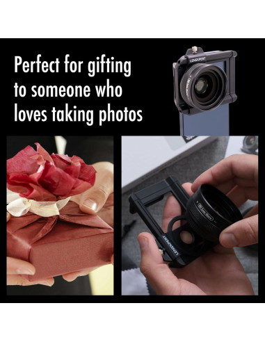 Kit de Lente Macro 10X-20X LensXpert para Smartphone