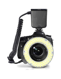 Luz Anular LED Dual Macro Canon e-TTL para Fotografía 2