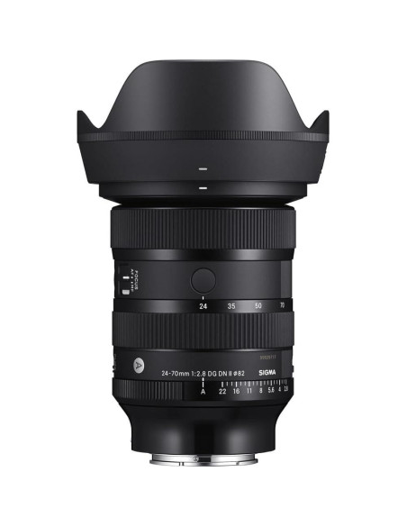Lente Sigma 24-70mm f/2.8 DG DN II Art para Sony E + Accesorios Lente Sigma 24-70mm f/2.8 DG DN II Art para Sony E + Accesorios