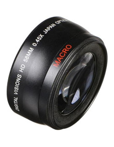 Lente Gran Angular Bower VL4558 58mm 0.45x Alta Definición 2