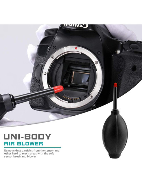 Kit de Limpieza de Cámara Profesional ParaPace con Estuche