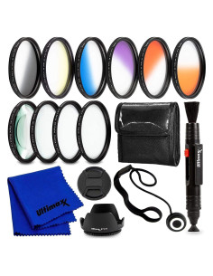 Kit de Filtros de Lente Ultimaxx 58MM para Canon EOS