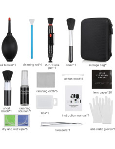Kit de Limpieza de Lentes de Cámara Zacro 14 en 1 Profesional 2