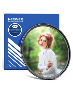 Filtro de Difusión Negra NEEWER 67mm 1/4 para Fotografía
