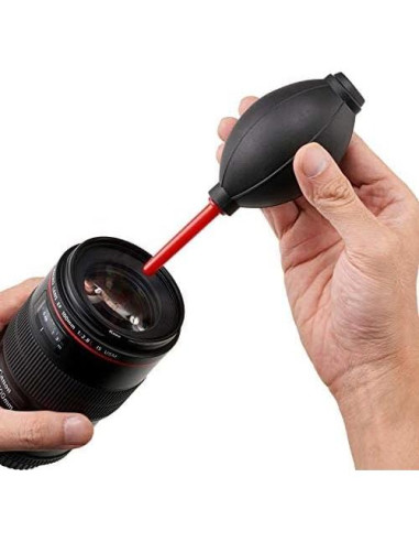 Kit de limpieza de cámara Patelai con cepillo y soplador