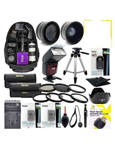 Kit de Accesorios Nikon D3100 D3200 D5000 D5100 Giant All You Need