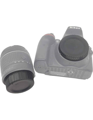 Kit Tapa Cuerpo y Lente Trasero Nikon DSLR F - ULBTER