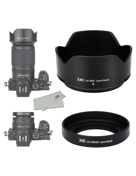 Kit de Filtros y Parasol Nikon Z30 Z50 Z fc Nikkor Z DX 16-50mm 50-250mm