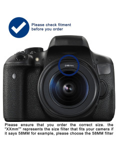 Kit de Filtros de Lente 52MM Acuvar UV CPL FLD + Estuche 2