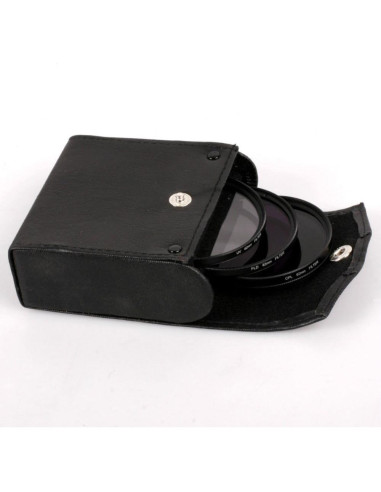 Kit de Filtros Pro 58mm Ledix + Parasol Tulipán para Canon